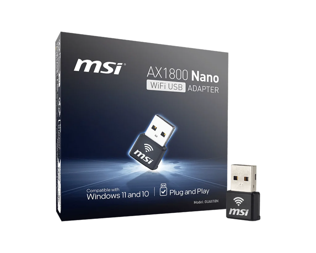 MSI AX1800 Nano WiFi USB Adapter | Redes - Image 5