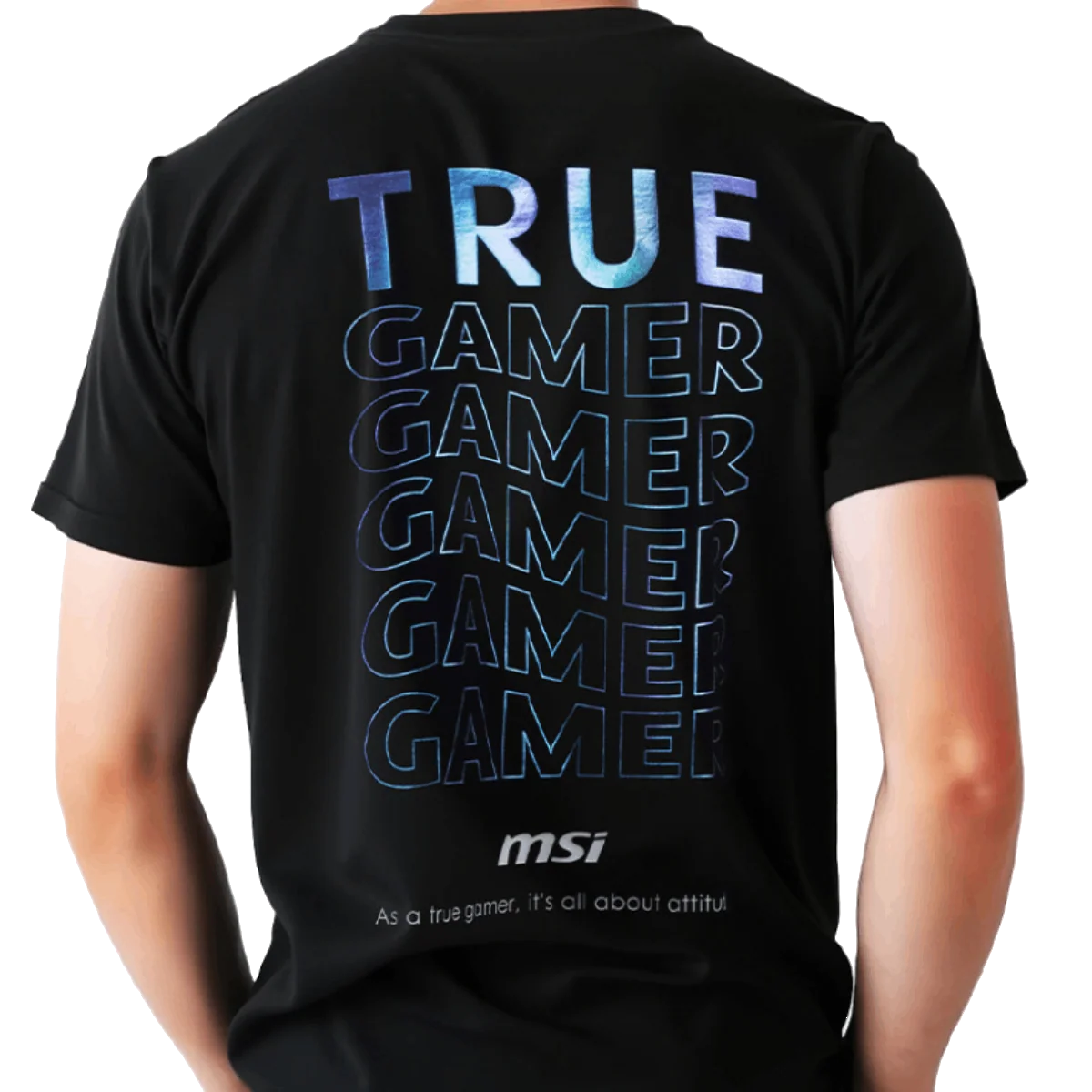 MSI True Gamer Gris | Camiseta - Image 4