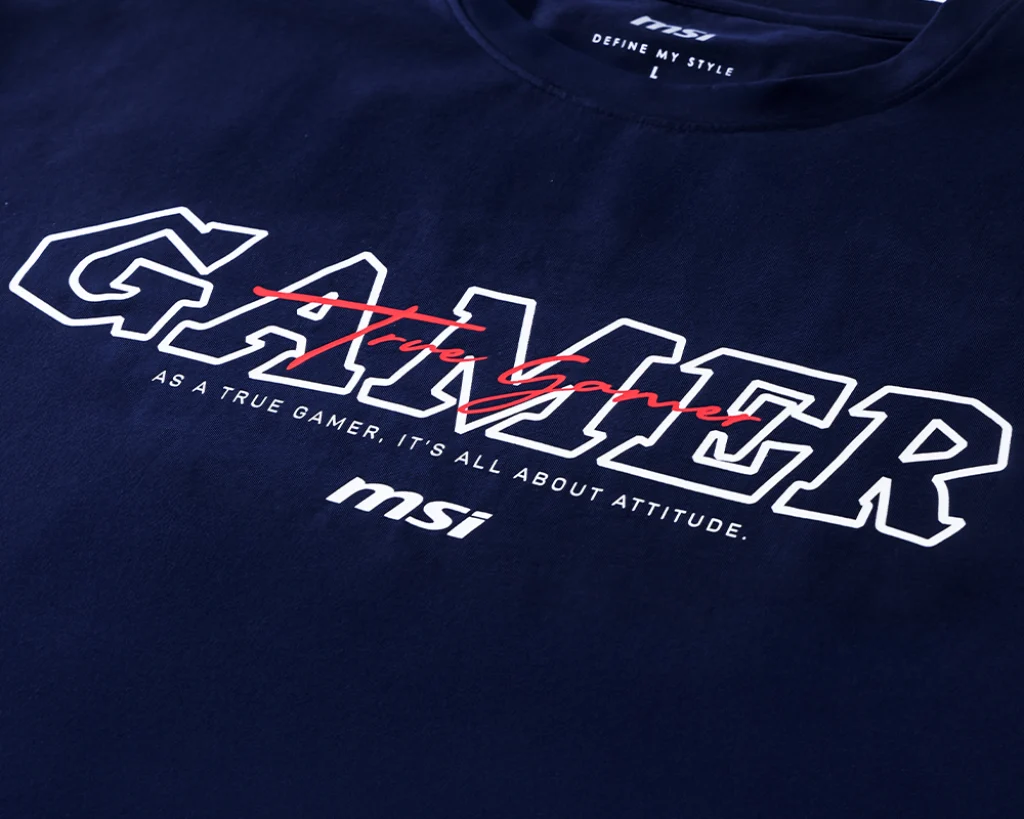 MSI Cooling Gamer Series Azul Navy | Camiseta - Image 3