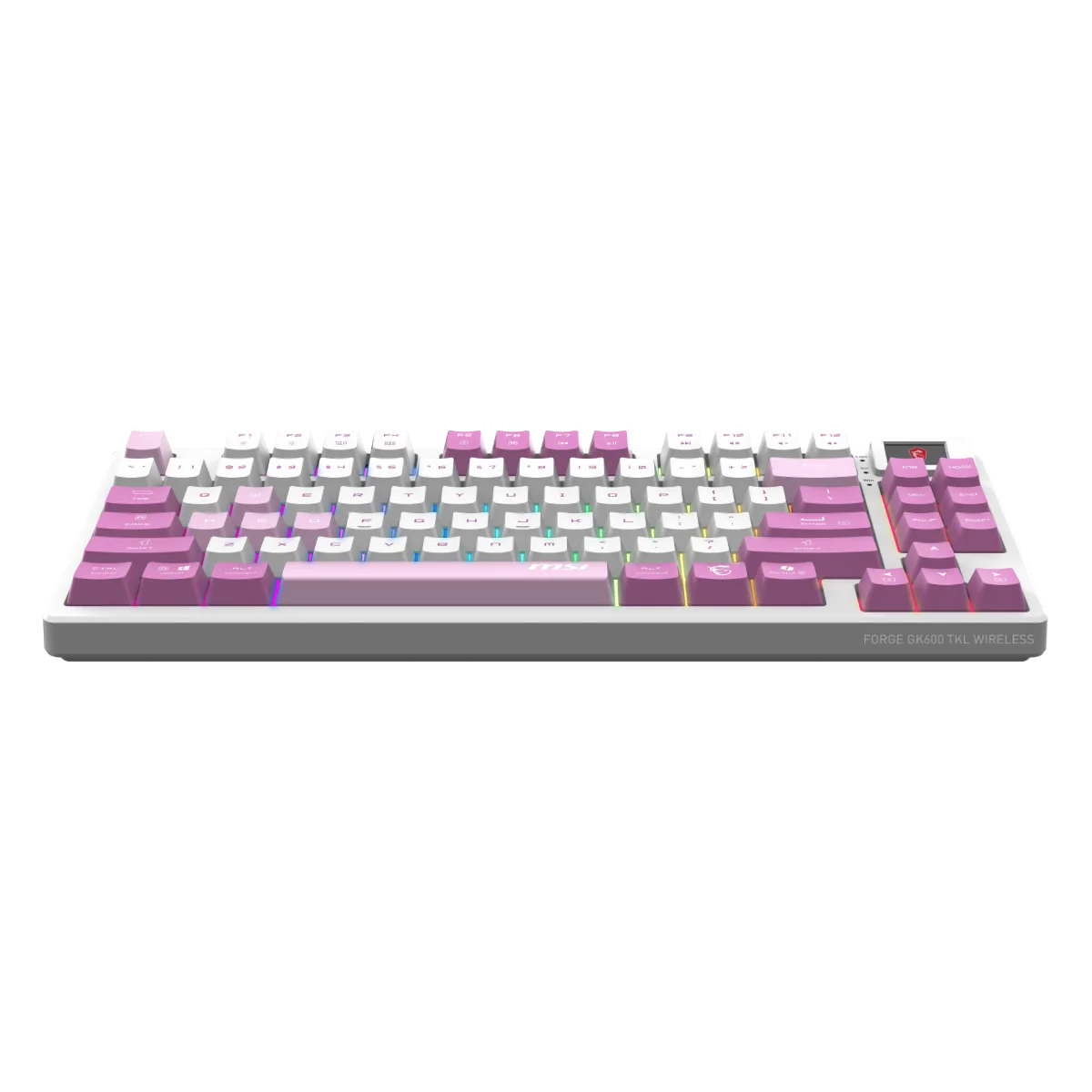 MSI Forge GK600 TKL Wireless Violet | Teclado Gaming Inalámbrico - Image 3