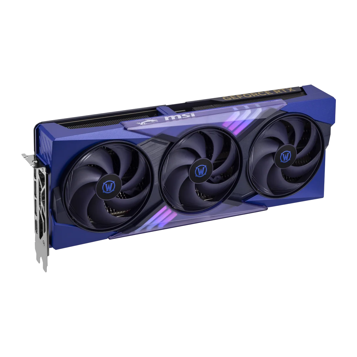 MSI GeForce RTX 5070 12G World of Warcraft MIDNIGHT VOID EDITION OC | Tarjeta Gráfica - Image 3