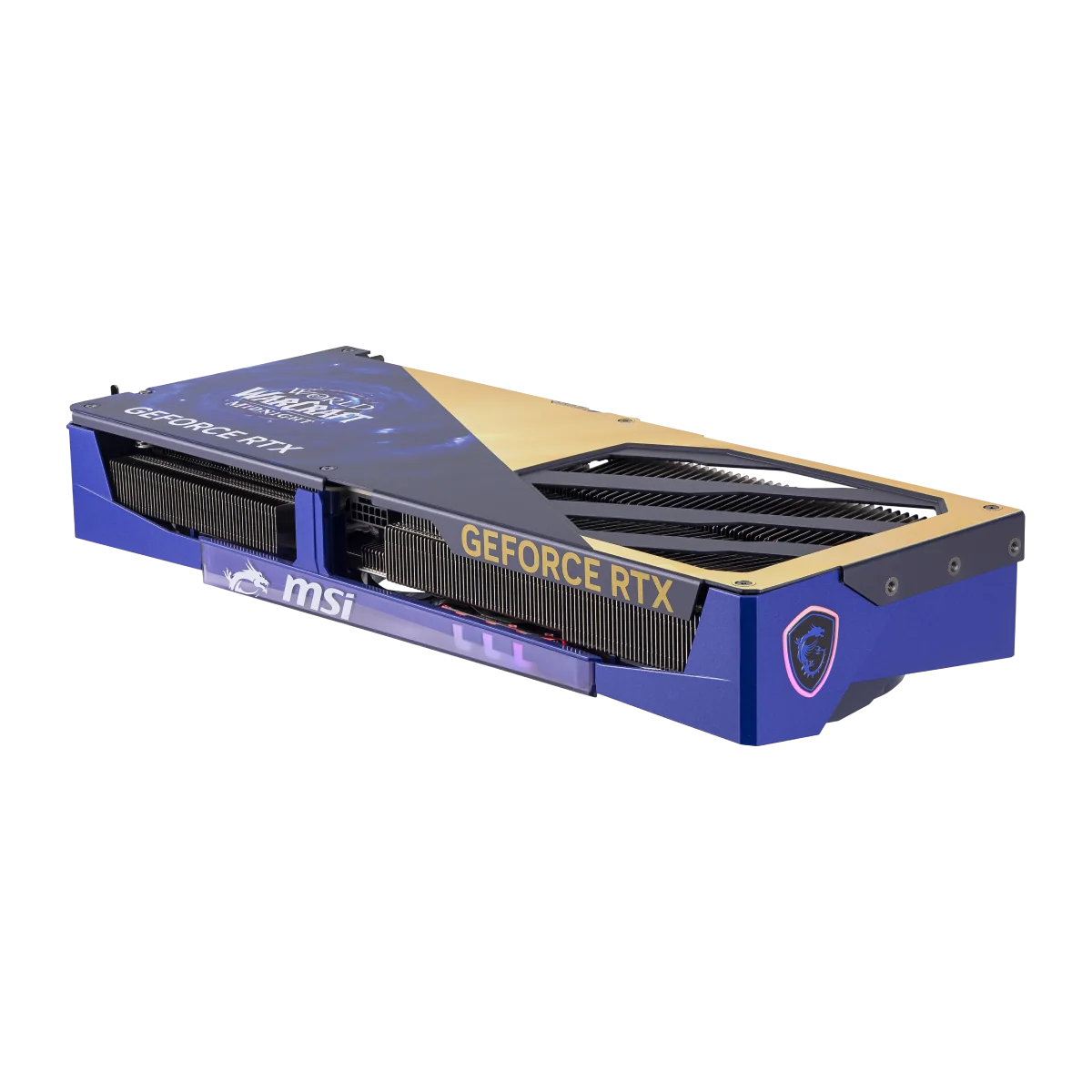 MSI GeForce RTX 5070 12G World of Warcraft MIDNIGHT VOID EDITION OC | Tarjeta Gráfica - Image 6
