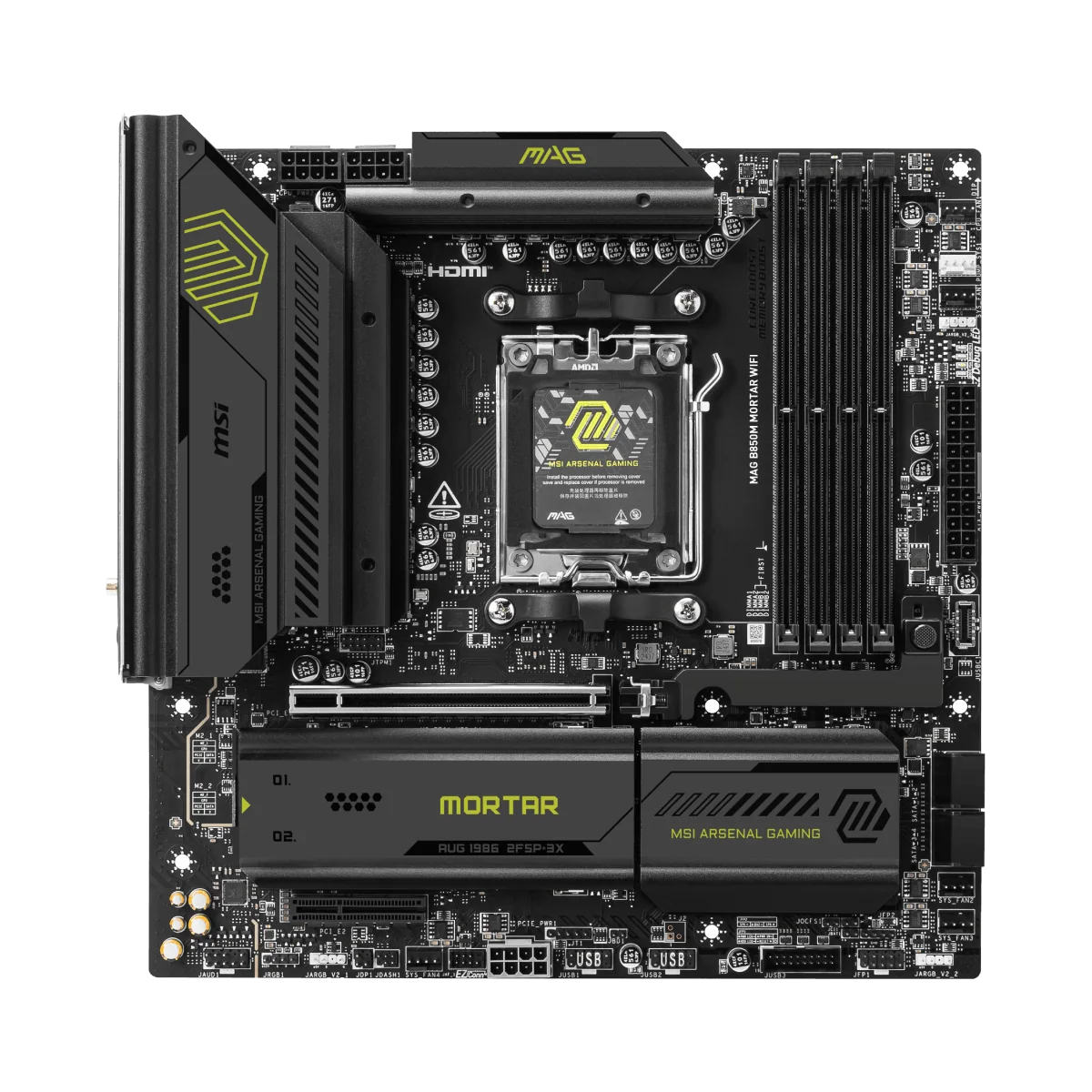 MSI MAG B850M MORTAR WIFI | Placa Base - Image 3