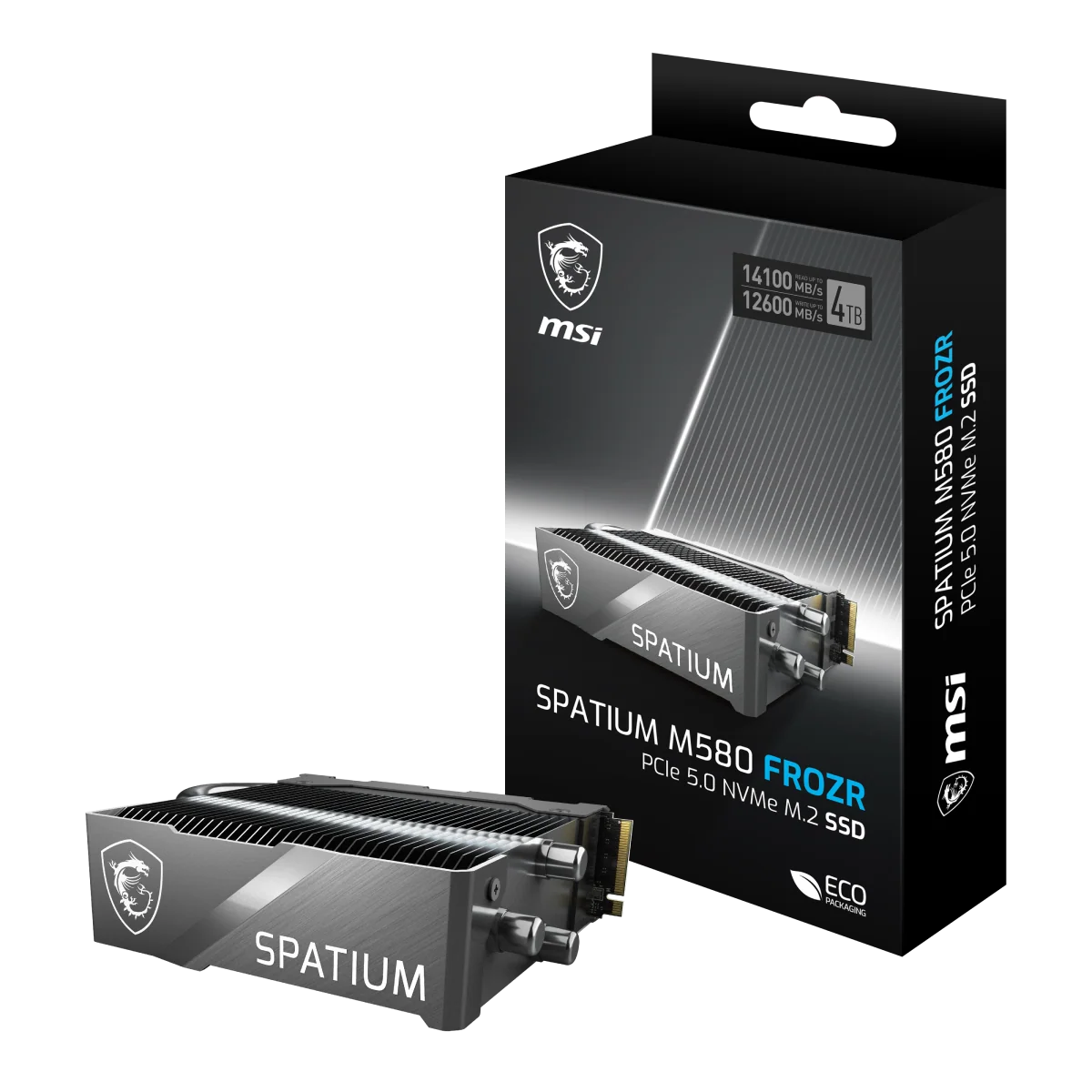 MSI Spatium M580 PCIe 5.0 NVMe M.2 4TB FROZR | SSD - Image 8