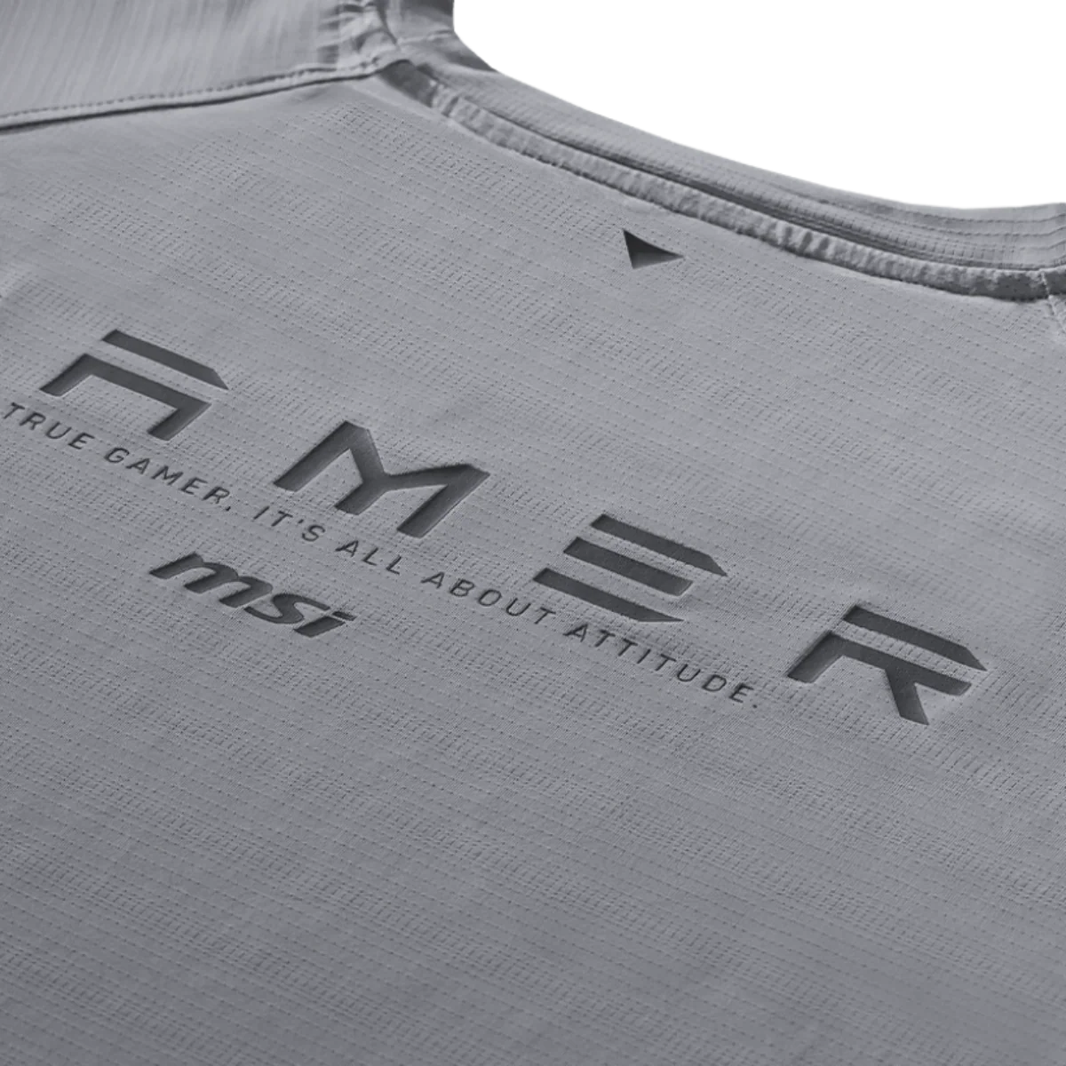 MSI Raglán Gamer Series Gris | Camiseta - Image 2