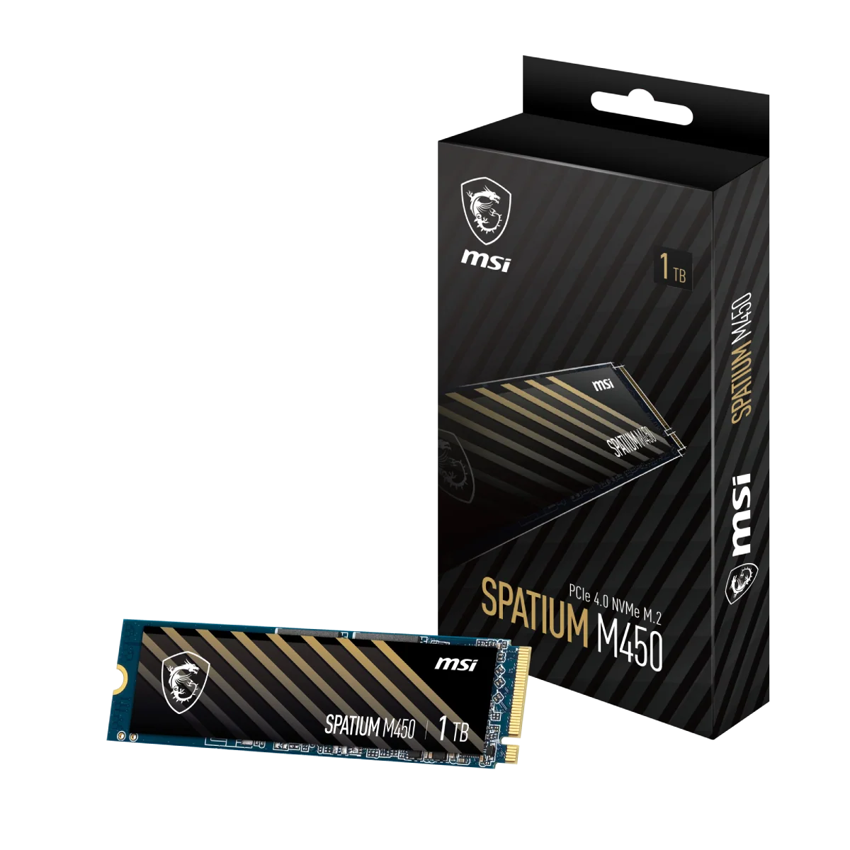 MSI SPATIUM M450 PCIe 4.0 NVMe M.2 1TB V1 | SSD - Image 3