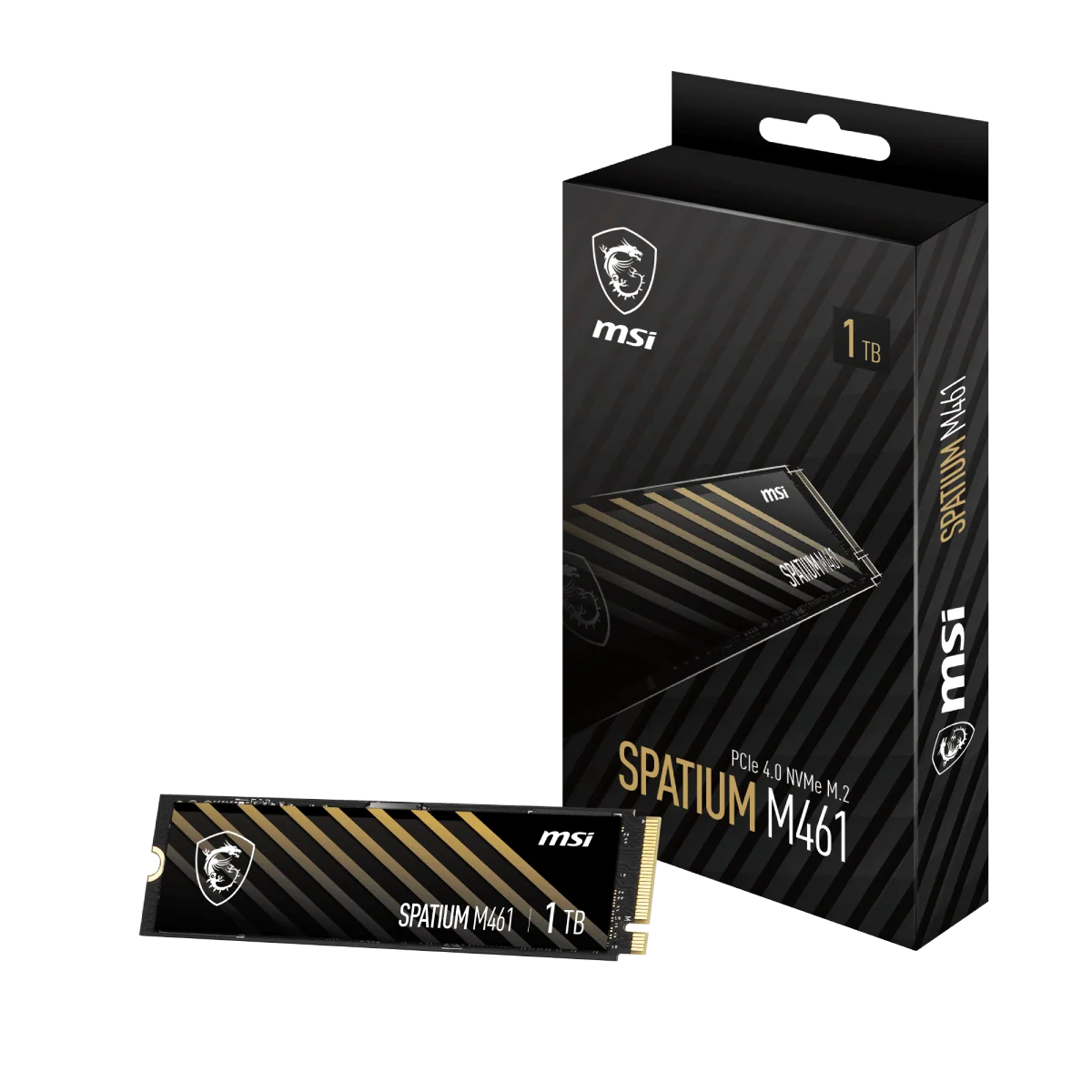 MSI SPATIUM M461 PCIe 4.0 NVMe M.2 1TB | SSD - Image 3